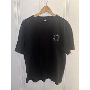 WXYZ Blessed T-Shirt Casual Black Short Sleeve  Size Large